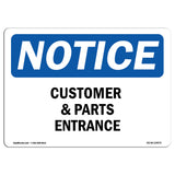 Customers And Parts Entrance