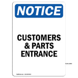 Customers And Parts Entrance