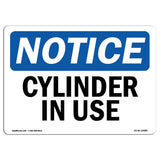Cylinder In Use