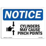 Cylinder May Cause Pinch Points