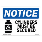 Cylinders Must Be Secured