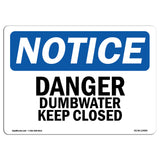 Danger Dumbwaiter Keep Closed