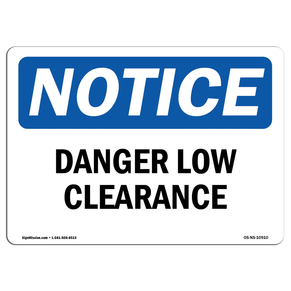Danger Low Clearance