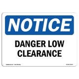 Danger Low Clearance