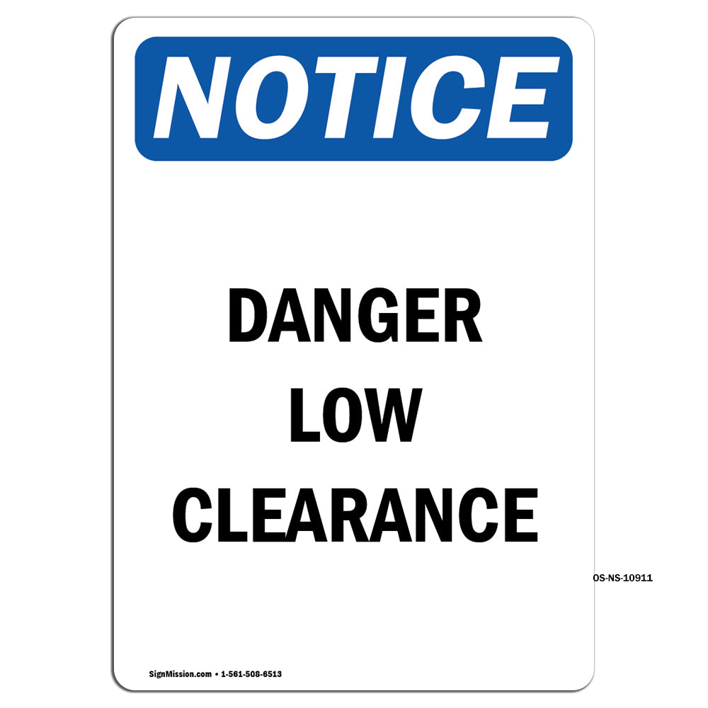 Danger Low Clearance