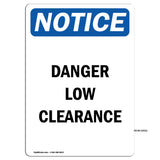 Danger Low Clearance