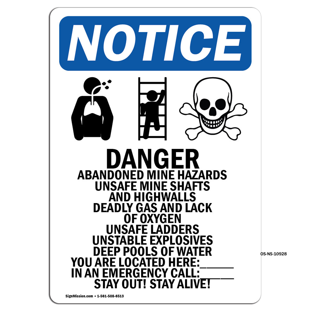 Danger! Abandoned Mine Hazards