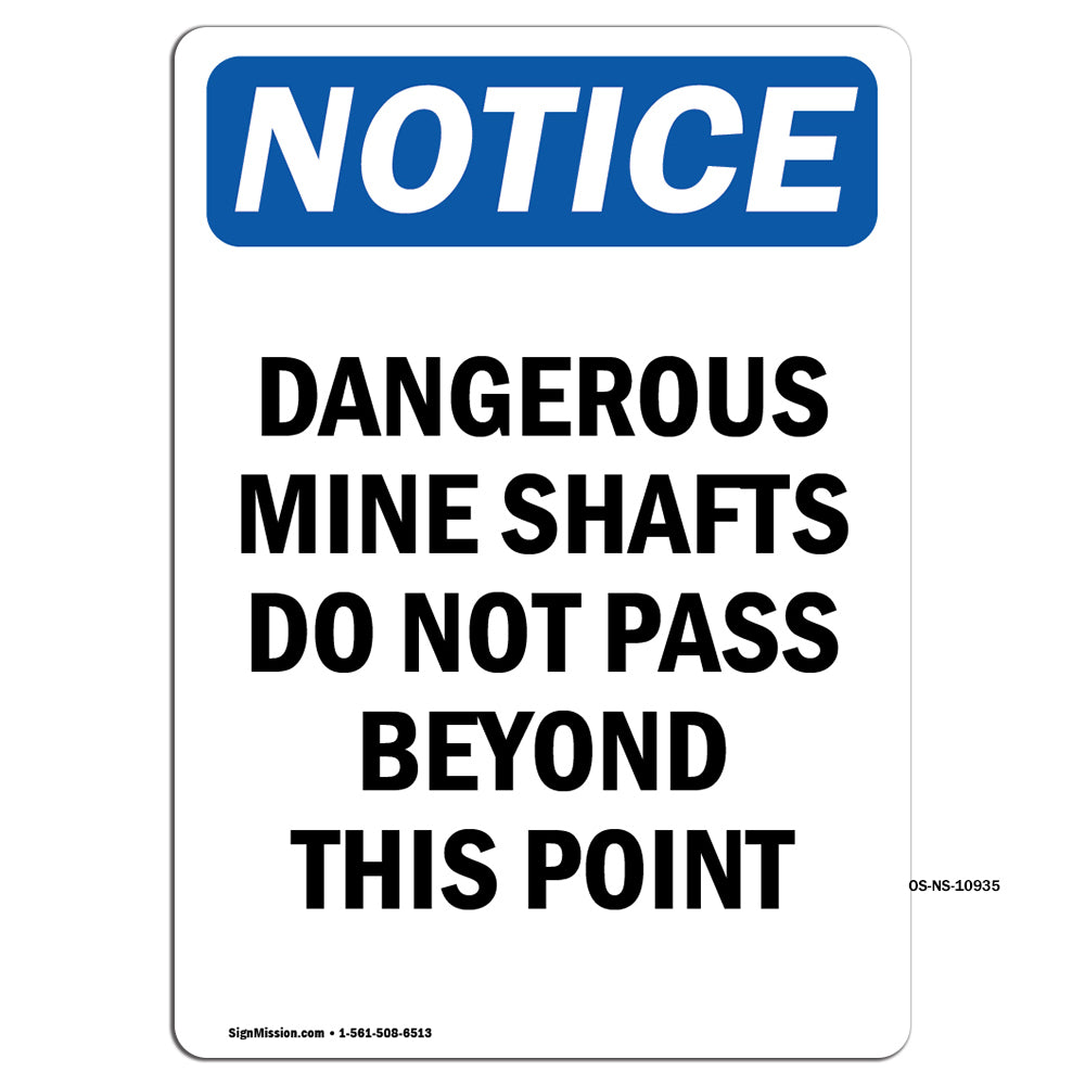 Dangerous Mine Shafts Do Not Pass Beyond