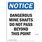Dangerous Mine Shafts Do Not Pass Beyond