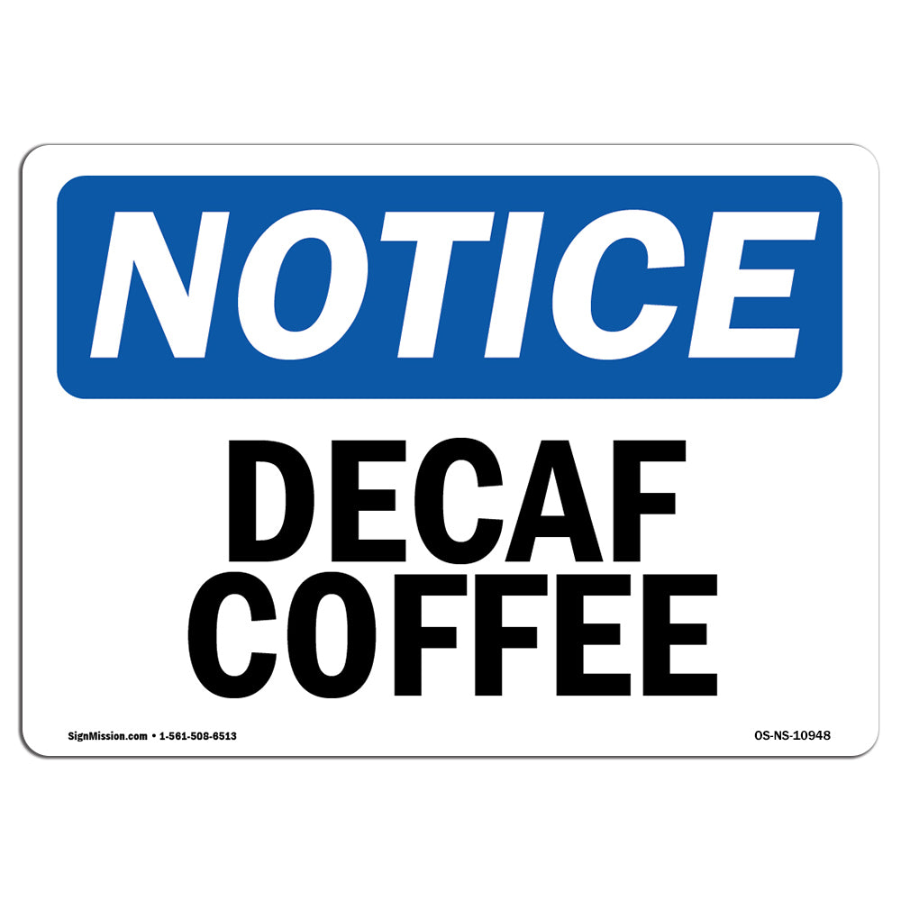 Decaf Coffee