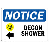 Decon Shower [Left Arrow]