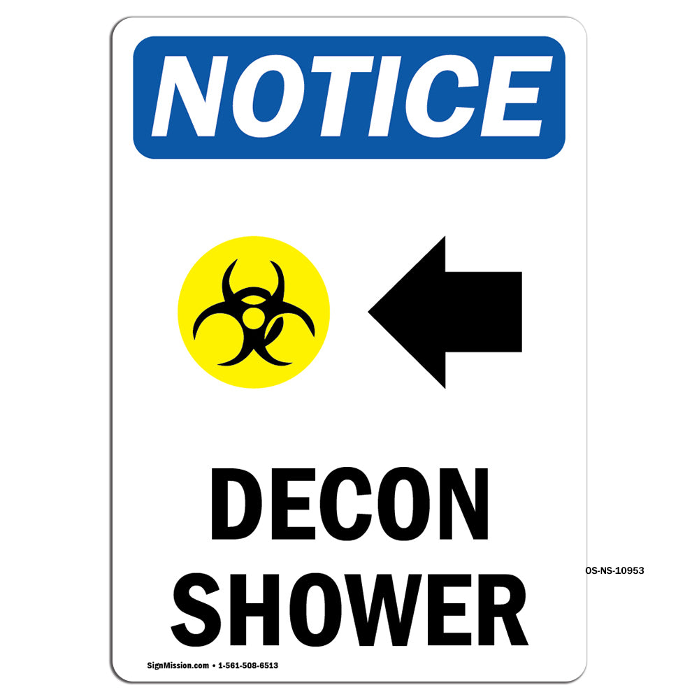 Decon Shower [Left Arrow]