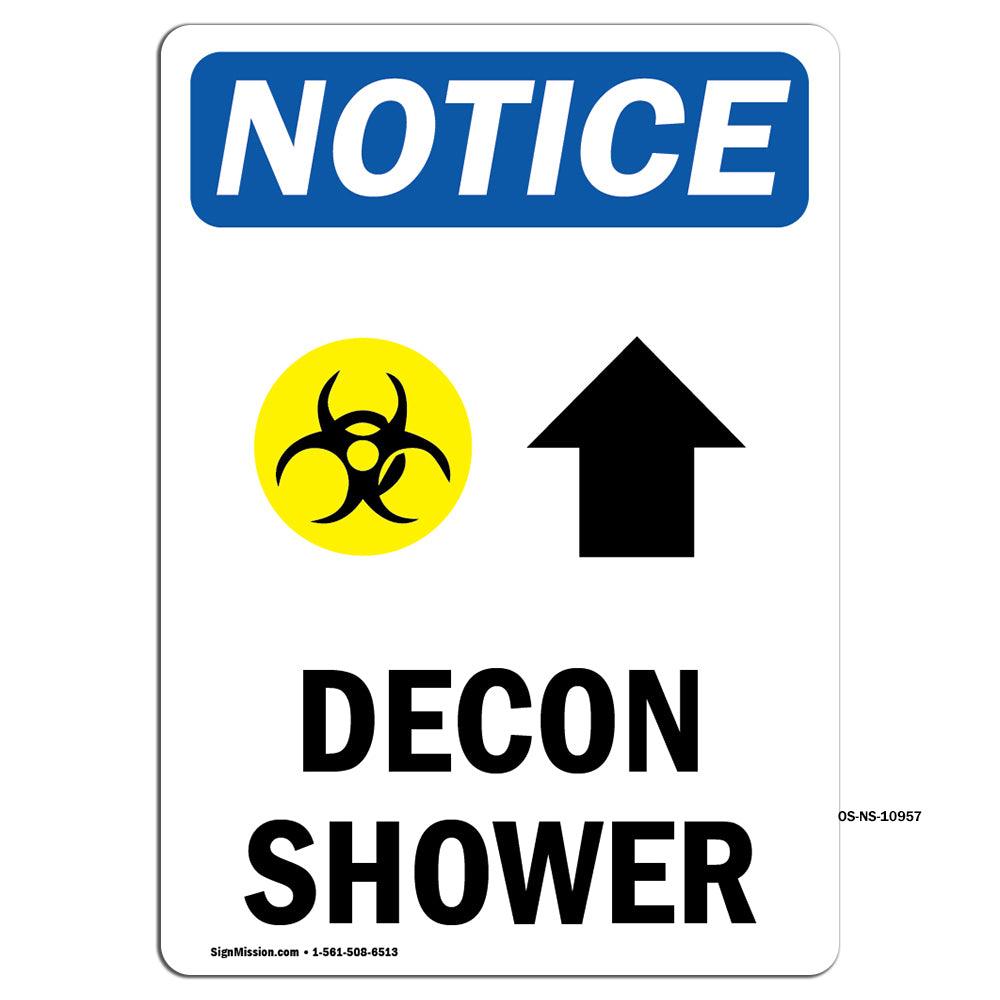 Decon Shower [Up Arrow]