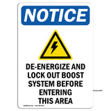 De-Energized And Lock Out Boost