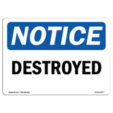 Destroyed