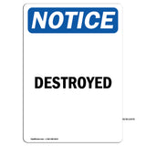 Destroyed
