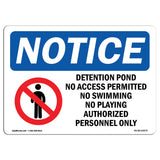 Detention Pond No Access Permitted