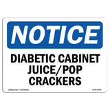 Diabetic Cabinet Juice Pop Crackers
