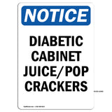 Diabetic Cabinet Juice Pop Crackers