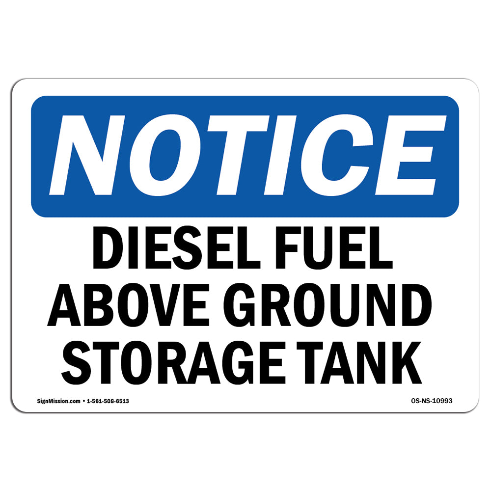 Diesel Fuel Above Ground Storage Tank