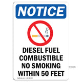 Diesel Fuel Combustible No Smoking