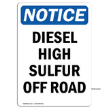 Diesel High Sulfur Off Road