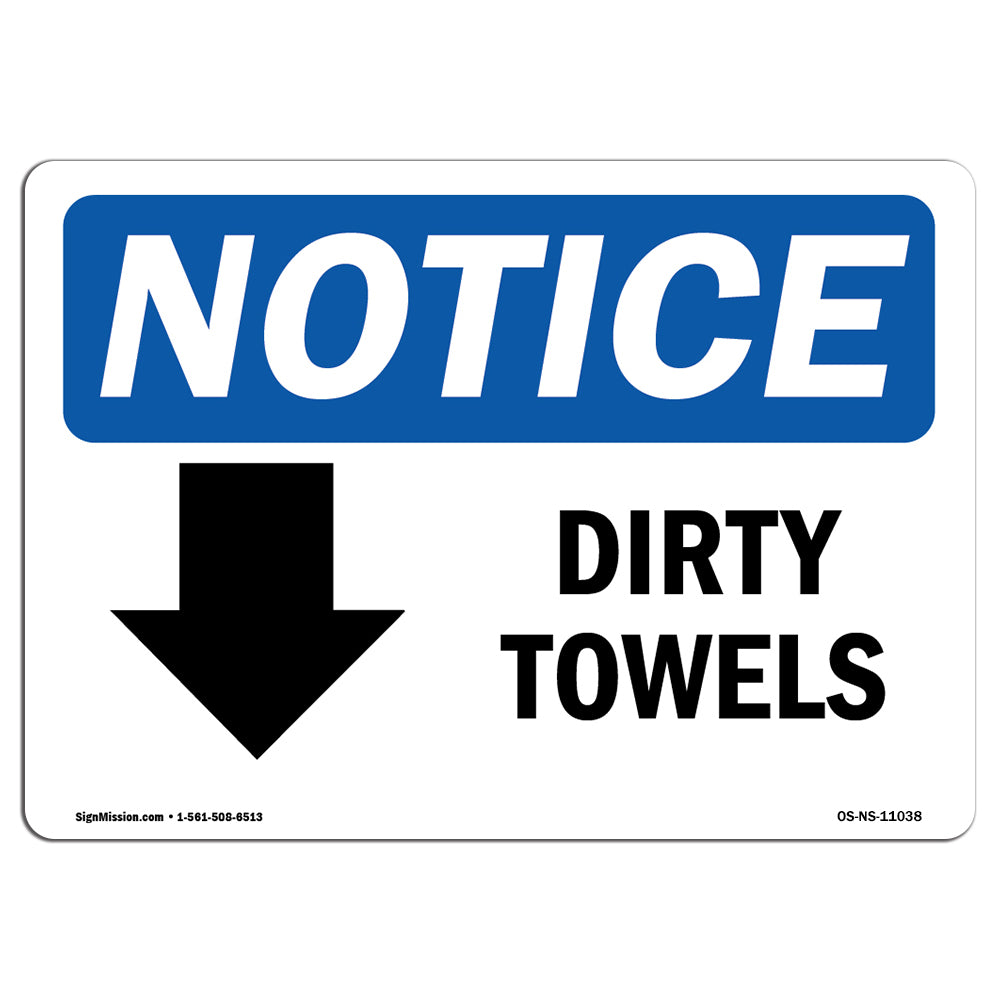 Dirty Towels [Down Arrow]