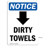 Dirty Towels [Down Arrow]