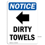 Dirty Towels [Left Arrow]