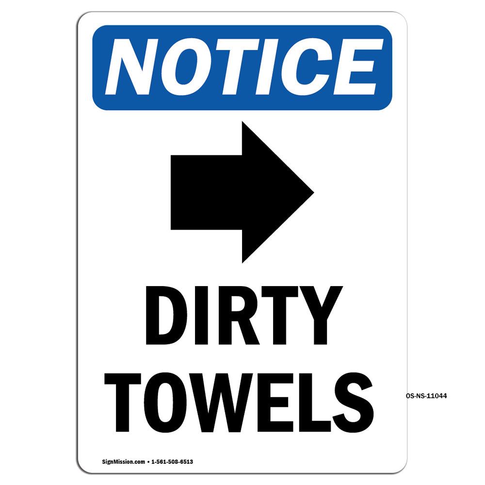 Dirty Towels [Right Arrow]