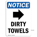 Dirty Towels [Right Arrow]