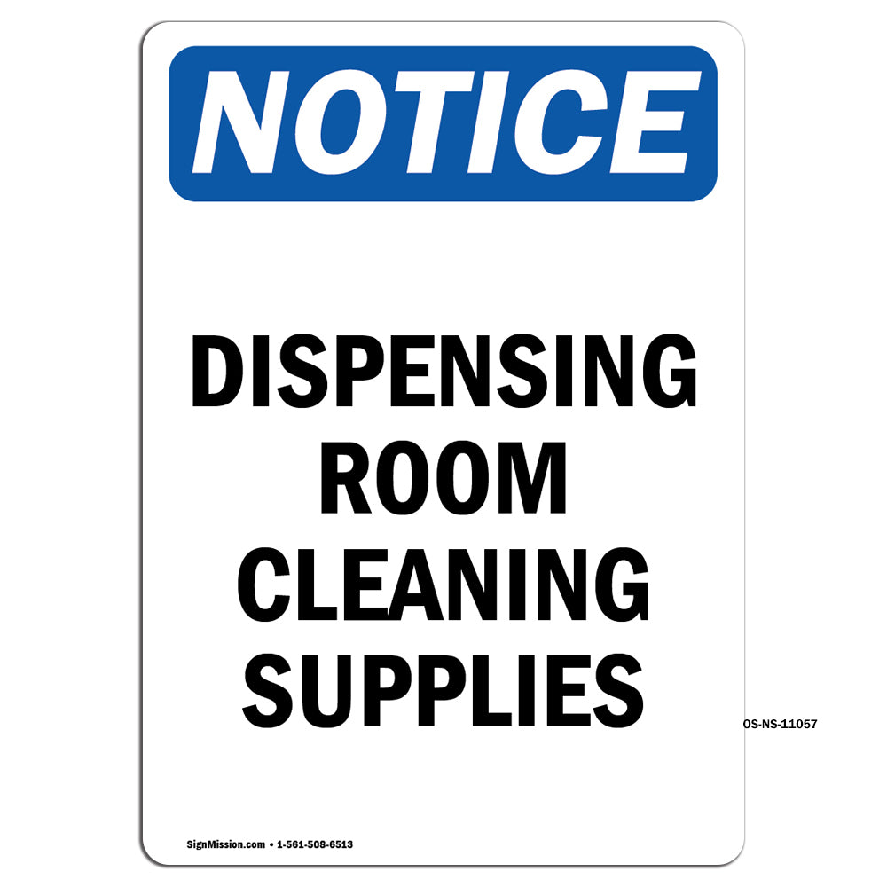 Dispensing Room Cleaning Supplies