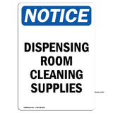 Dispensing Room Cleaning Supplies