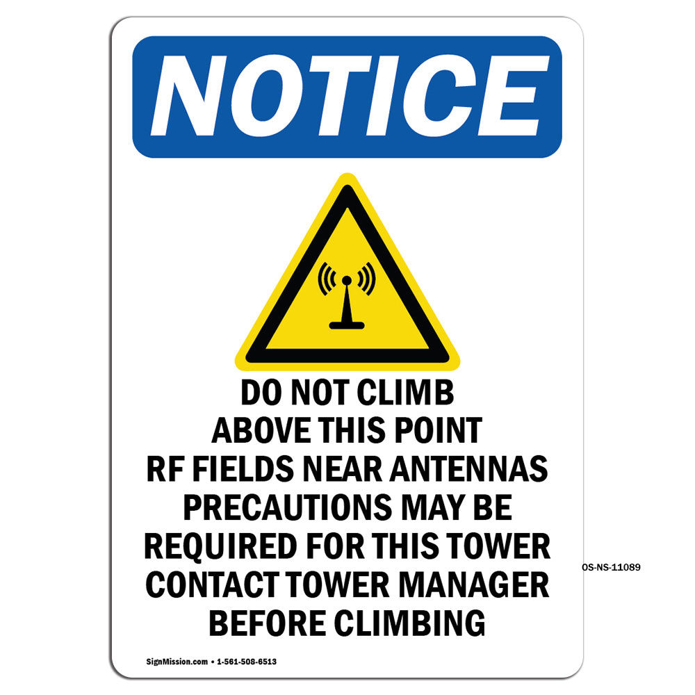 Do Not Climb Above
