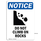 Do Not Climb On Rocks