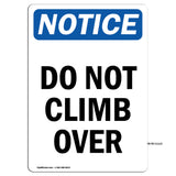 Do Not Climb Over