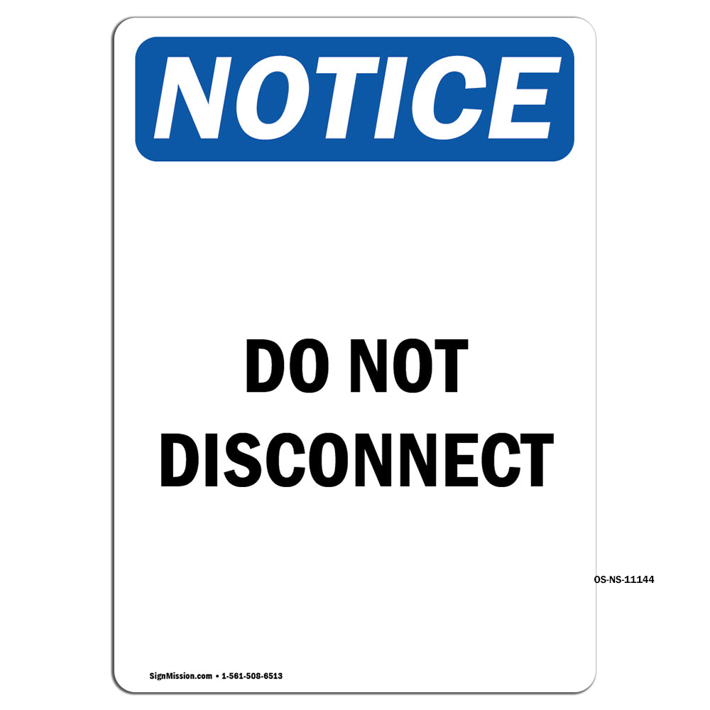 Do Not Disconnect