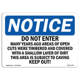 Do Not Enter Many Years Ago Areas Of Open