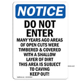 Do Not Enter Many Years Ago Areas Of Open