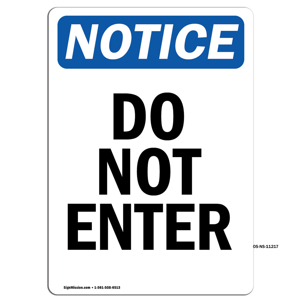 Do Not Enter Sign