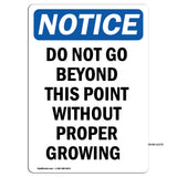 Do Not Go Beyond This Point Without Proper Gowning