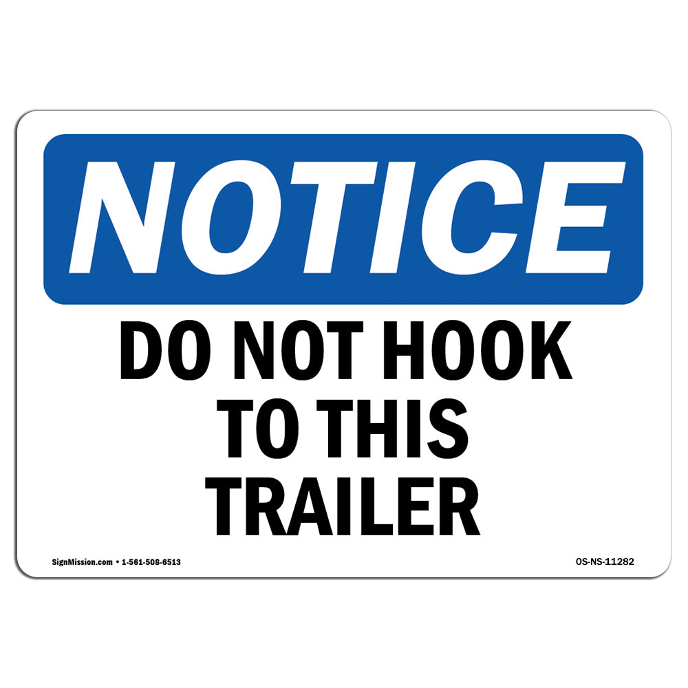 Do Not Hook To This Trailer