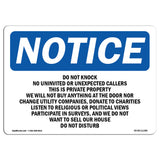 Do Not Knock No Uninvited Or Unexpected