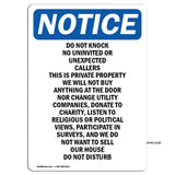 Do Not Knock No Uninvited Or Unexpected