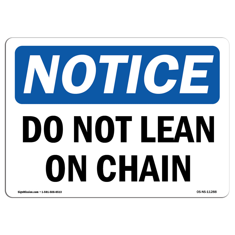 Do Not Lean On Chain