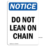 Do Not Lean On Chain