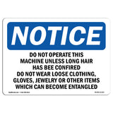 Do Not Operate This Machine Unless Long