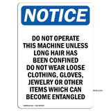 Do Not Operate This Machine Unless Long