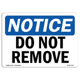 Do Not Remove