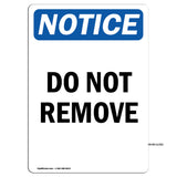 Do Not Remove